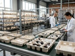 Biodegradowalne opakowania z grzybni – Skalowalność polskiego wynalazku