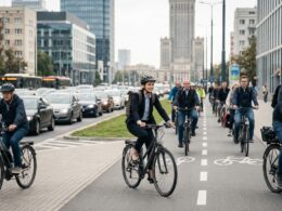 Rowerowy boom w stolicy – Jak drogie paliwo zmieniło nawyki warszawiaków